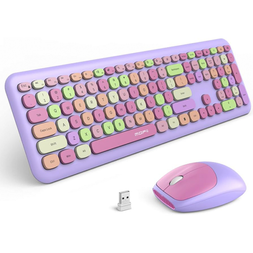 TECLADOS DE COLORES MORADO