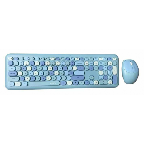 TECLADOS DE COLORES CELESTE