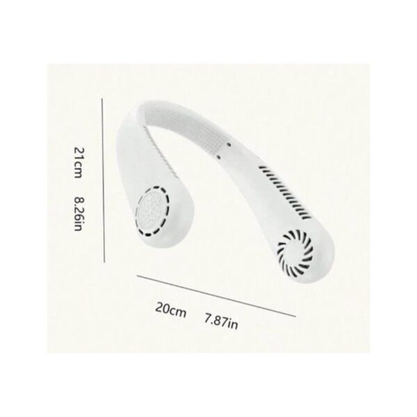 VENTILADOR DE CUELLO MARR 3 VELOCIDADES VERDE Y BLANCO