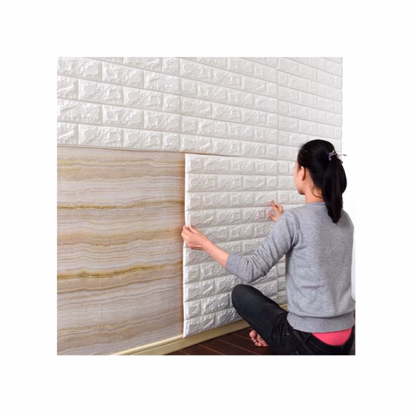 PAPEL TAPIZ BLANCO 70CM X 77CM