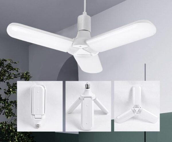 FOCO LED 45W TIPO VENTILADOR 3 ASPAS