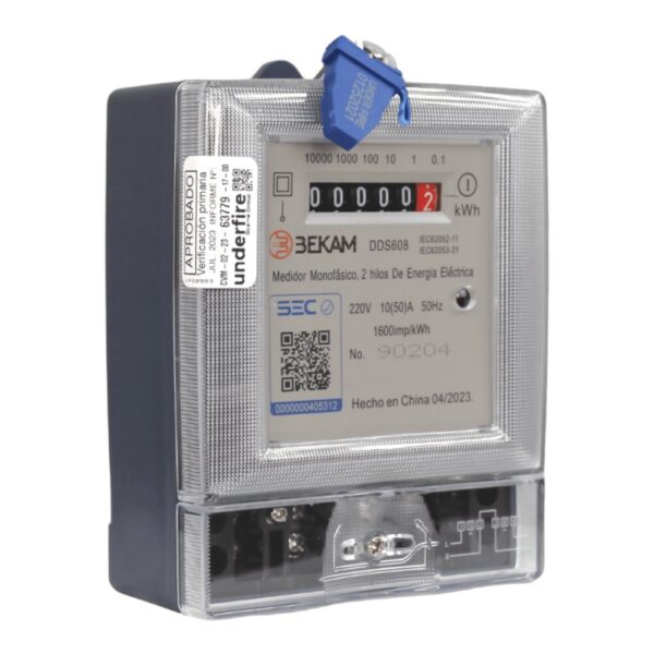 MEDIDOR DE CORRIENTE MONOFASICO ANALOGICO