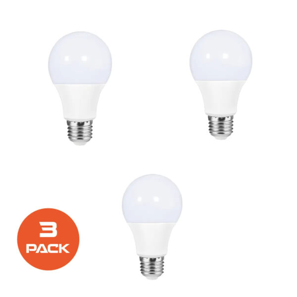 FOCO LED 15W BULBO LUZ FRIA E27 265V PACK X 3