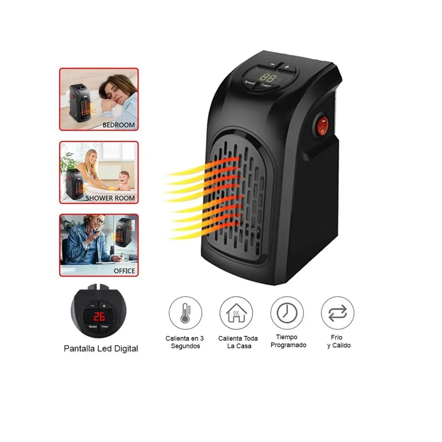 ESTUFA ELECTRICA DE PARED 400W-2